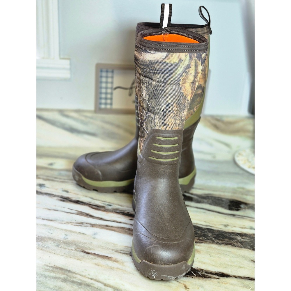 Muck Boot Company Pathfinder Mens 8 Mossy Oak Camo Waterproof Boots MPFMDNA